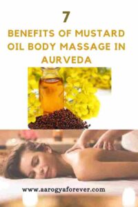 mustard oil massage benefits